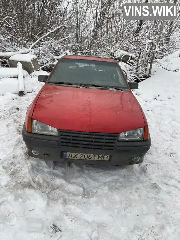 W0L000033H2709715 Opel Kadett 1987 Хэтчбек 1.3 л. Фото 1