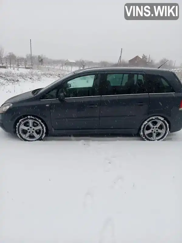 Минивэн Opel Zafira 2007 1.9 л. Ручная / Механика обл. Харьковская, Чугуев - Фото 1/9