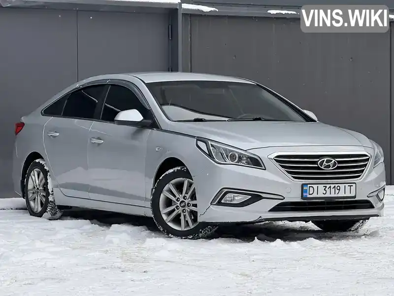 Седан Hyundai Sonata 2015 2 л. Автомат обл. Киевская, Киев - Фото 1/21