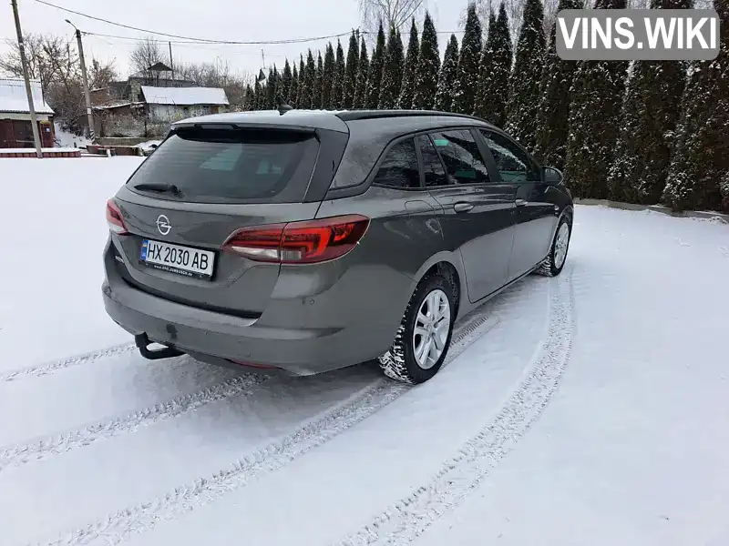 W0VBD8EF1K8000396 Opel Astra 2018 Универсал 1.6 л. Фото 3