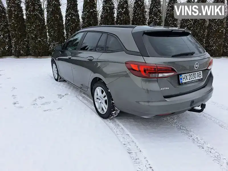 W0VBD8EF1K8000396 Opel Astra 2018 Универсал 1.6 л. Фото 4