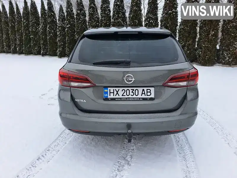 W0VBD8EF1K8000396 Opel Astra 2018 Универсал 1.6 л. Фото 8