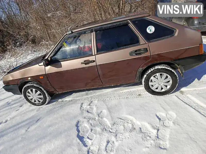 Хэтчбек ВАЗ / Lada 2109 1995 1.29 л. Ручная / Механика обл. Житомирская, Житомир - Фото 1/13