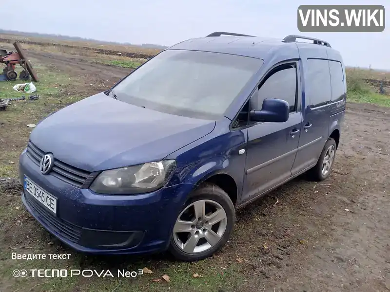 WV2ZZZ2KZDX061509 Volkswagen Caddy 2012 Мінівен 1.6 л. Фото 6