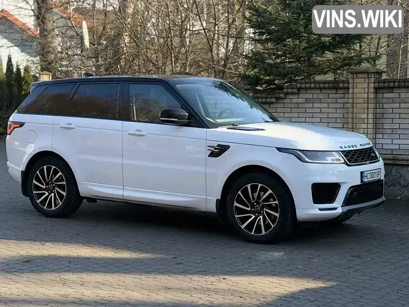 SALWA2BX0KA832537 Land Rover Range Rover Sport 2018 Позашляховик / Кросовер 2 л. Фото 3