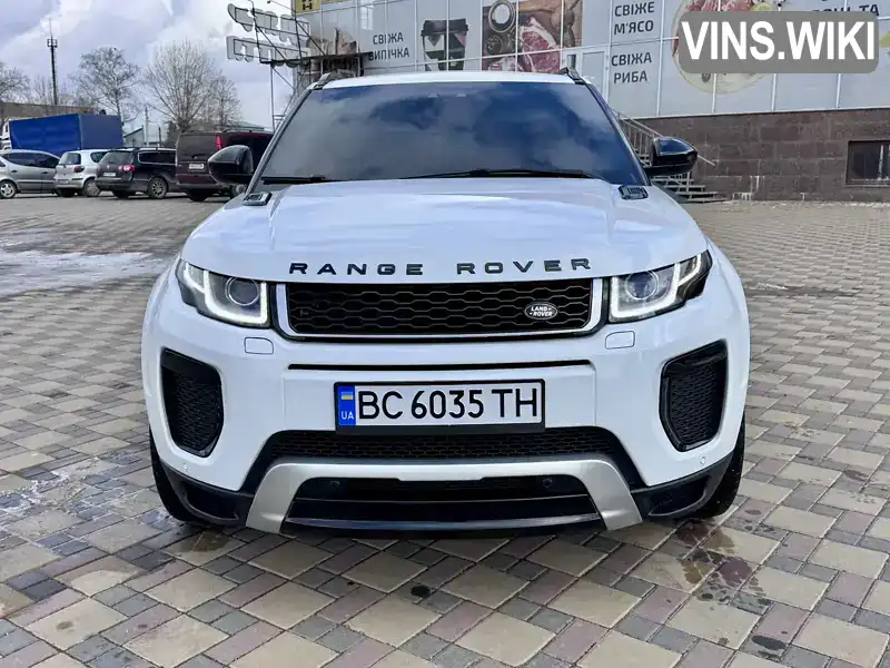 SALVA2BN6HH204752 Land Rover Range Rover Evoque 2016 Позашляховик / Кросовер 2 л. Фото 2