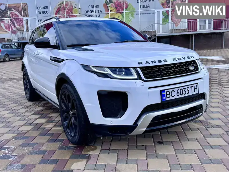 SALVA2BN6HH204752 Land Rover Range Rover Evoque 2016 Позашляховик / Кросовер 2 л. Фото 8