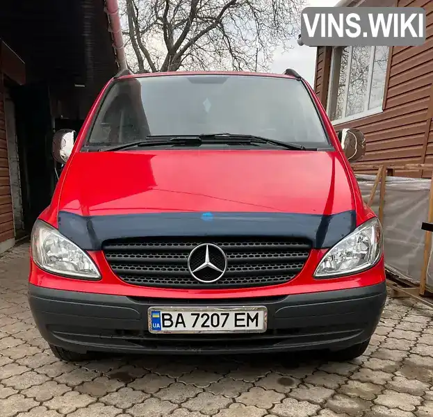 Минивэн Mercedes-Benz Vito 2009 2.15 л. Ручная / Механика обл. Кировоградская, Знаменка - Фото 1/6