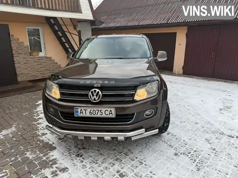 Пикап Volkswagen Amarok 2014 1.97 л. Автомат обл. Ивано-Франковская, Долина - Фото 1/11