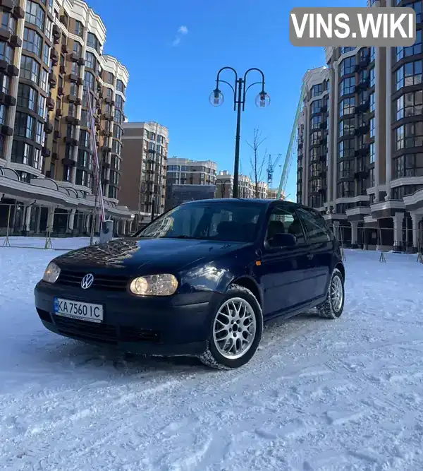 Хетчбек Volkswagen Golf 1999 1.6 л. Автомат обл. Київська, Київ - Фото 1/21