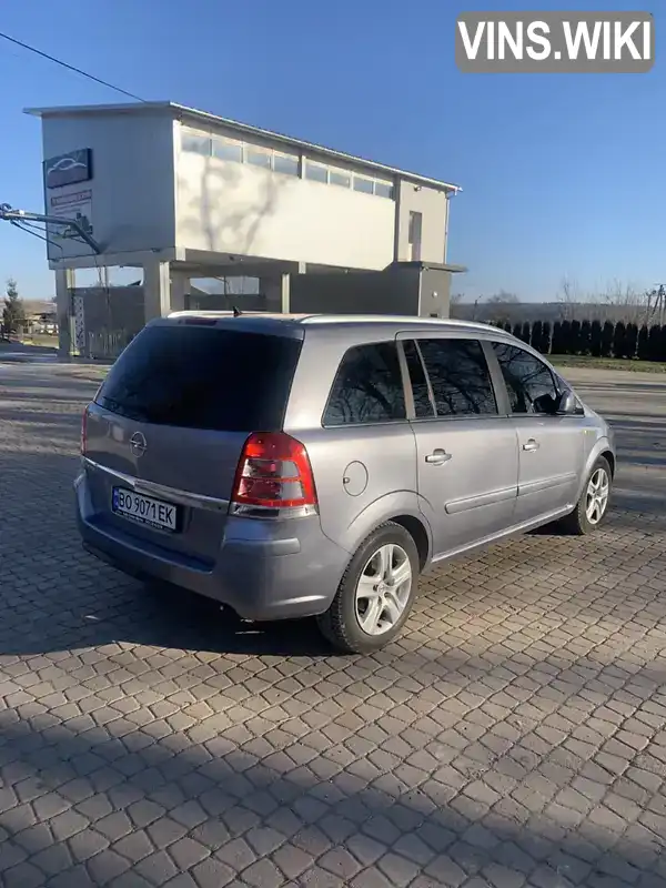 W0L0AHM75AG027502 Opel Zafira 2009 Мінівен 1.69 л. Фото 6