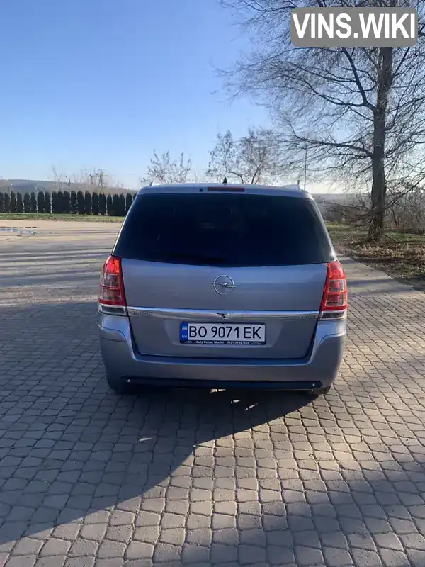 W0L0AHM75AG027502 Opel Zafira 2009 Мінівен 1.69 л. Фото 7