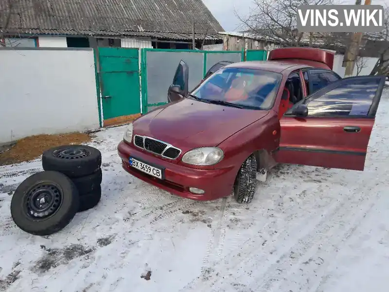 Седан Daewoo Lanos 2002 1.36 л. Ручна / Механіка обл. Хмельницька, Гриців - Фото 1/21