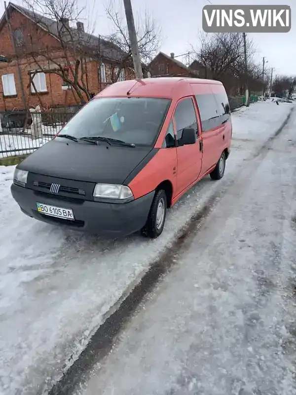 ZFA22000012376985 Fiat Scudo 1998 Минивэн 1.91 л. Фото 2