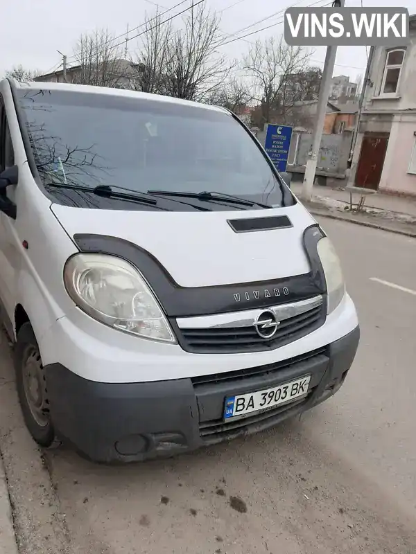 Мінівен Opel Vivaro 2008 2 л. Ручна / Механіка обл. Кіровоградська, Кропивницький (Кіровоград) - Фото 1/10