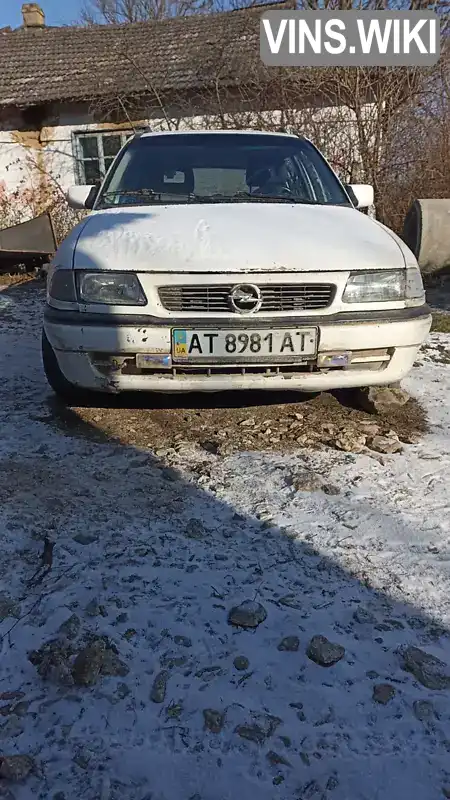 Універсал Opel Astra 1996 1.7 л. Ручна / Механіка обл. Івано-Франківська, Тлумач - Фото 1/7