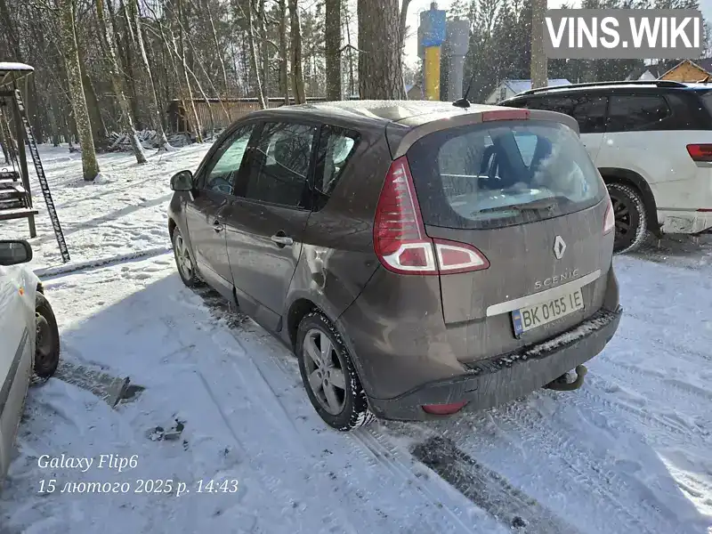 VF1JZ0V0642730069 Renault Scenic 2010 Мінівен 1.6 л. Фото 8