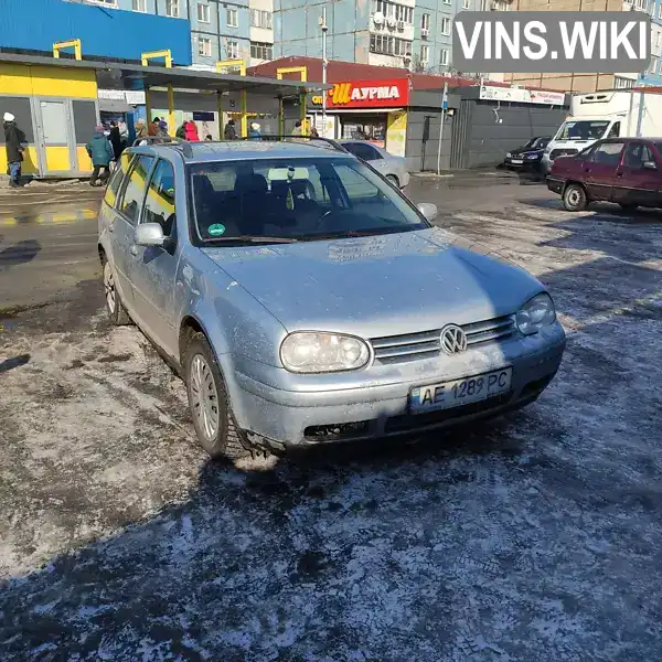 Універсал Volkswagen Golf 2004 1.39 л. Ручна / Механіка обл. Дніпропетровська, Дніпро (Дніпропетровськ) - Фото 1/4