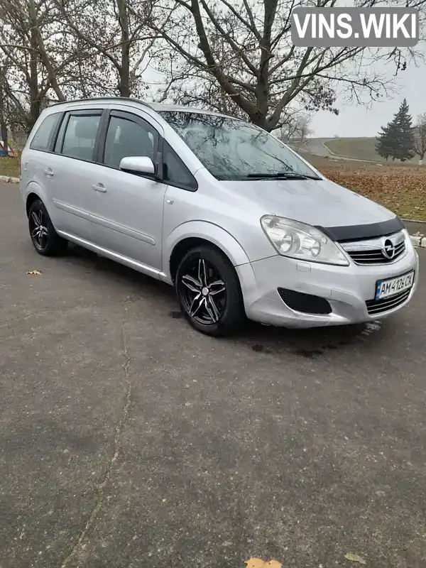 W0L0AHM7592080349 Opel Zafira 2009 Мінівен 1.6 л. Фото 1