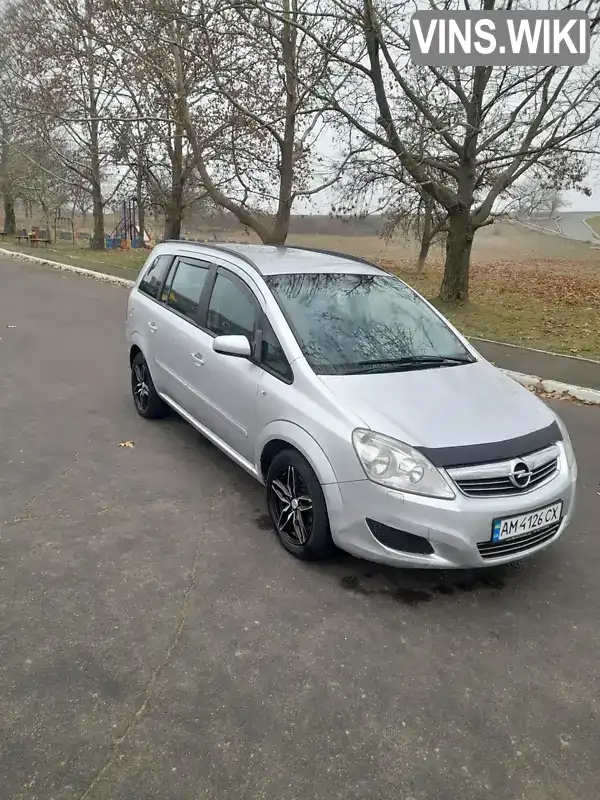 W0L0AHM7592080349 Opel Zafira 2009 Мінівен 1.6 л. Фото 2