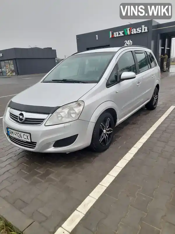 W0L0AHM7592080349 Opel Zafira 2009 Мінівен 1.6 л. Фото 5