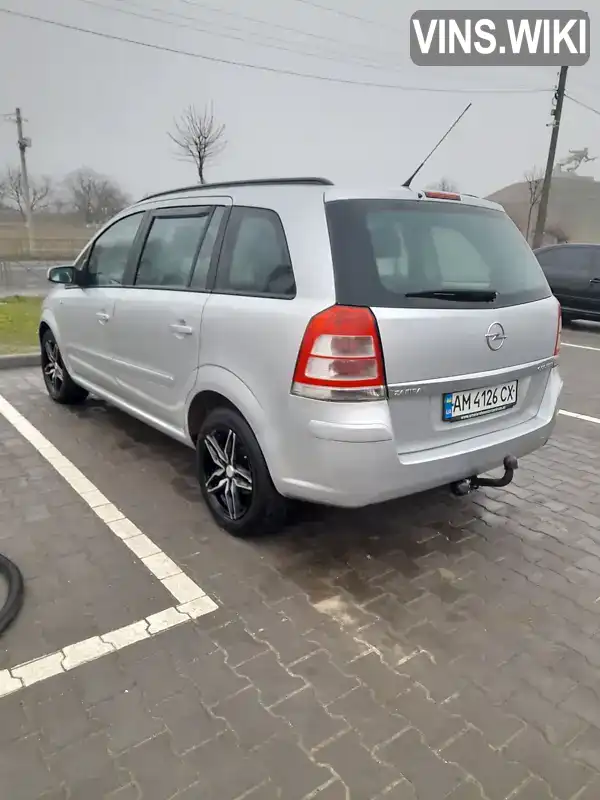 W0L0AHM7592080349 Opel Zafira 2009 Мінівен 1.6 л. Фото 6