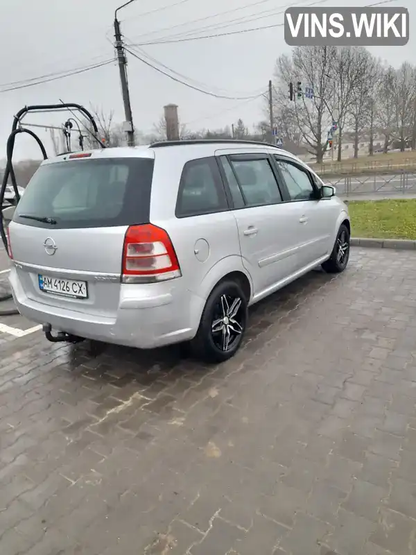 W0L0AHM7592080349 Opel Zafira 2009 Мінівен 1.6 л. Фото 9