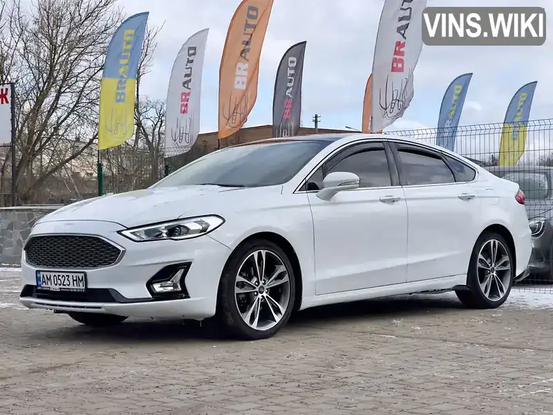 Седан Ford Fusion 2019 2 л. Автомат обл. Житомирская, Бердичев - Фото 1/21