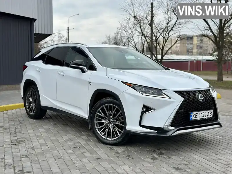 Позашляховик / Кросовер Lexus RX 2016 2 л. Автомат обл. Дніпропетровська, Кам'янське (Дніпродзержинськ) - Фото 1/21