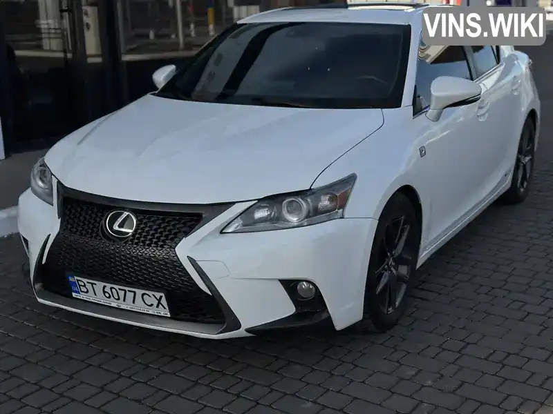 JTHKD5BH4F2222324 Lexus CT 2014 Хетчбек 1.8 л. Фото 1