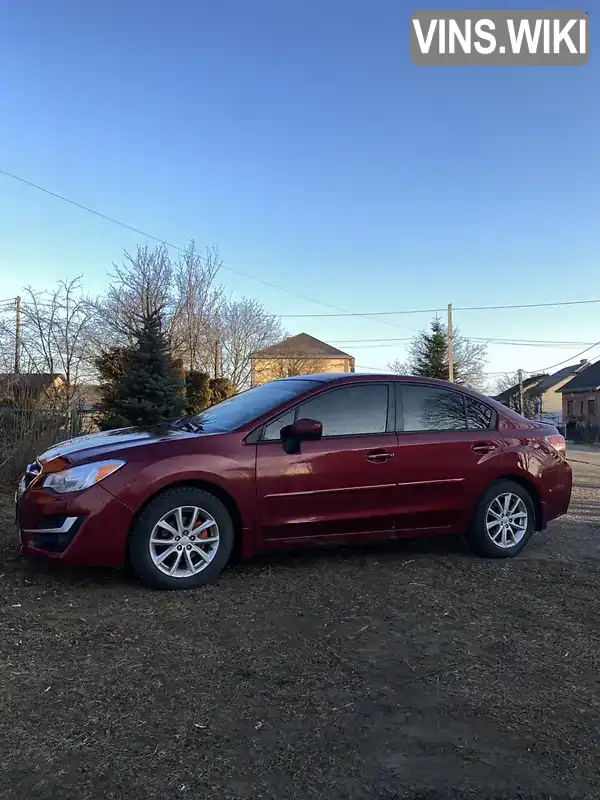 Седан Subaru Impreza 2015 2 л. Ручна / Механіка обл. Львівська, Львів - Фото 1/21