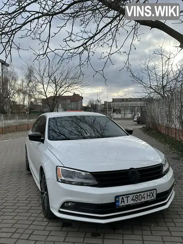 Седан Volkswagen Jetta 2016 1.8 л. Автомат обл. Ивано-Франковская, Ивано-Франковск - Фото 1/13