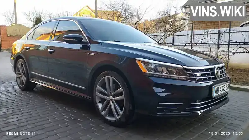 1VWDT7A35HC043640 Volkswagen Passat 2016 Седан 1.8 л. Фото 9