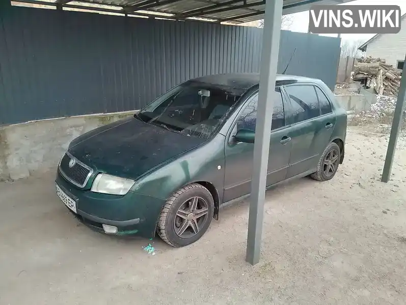 Седан Skoda Fabia 2002 1.4 л. Ручна / Механіка обл. Київська, Обухів - Фото 1/3