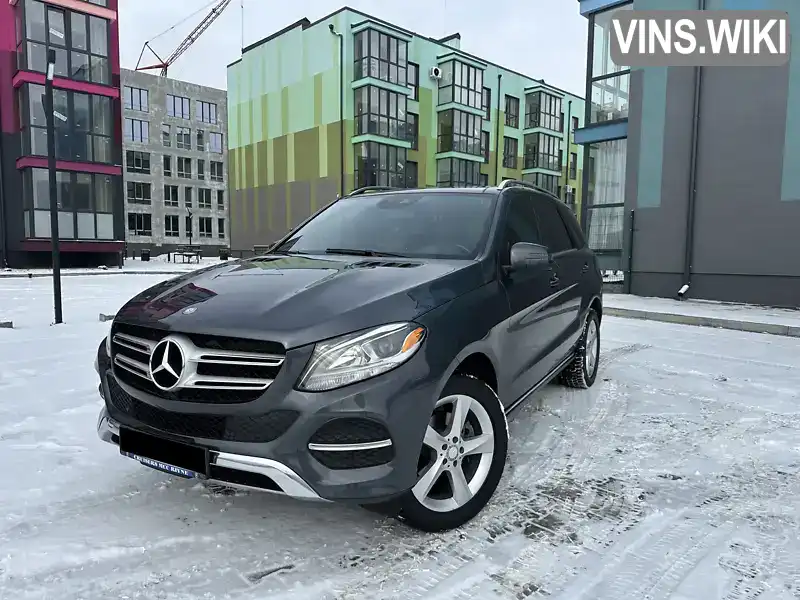 4JGDA5HB0GA768126 Mercedes-Benz GLE-Class 2016 Позашляховик / Кросовер 3.5 л. Фото 1