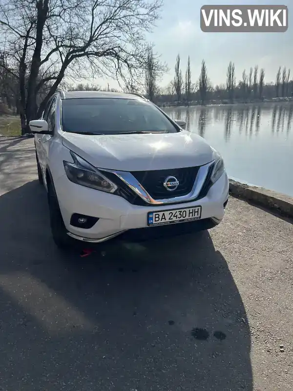 Внедорожник / Кроссовер Nissan Murano 2018 3.5 л. Вариатор обл. Кировоградская, Кропивницкий (Кировоград) - Фото 1/16