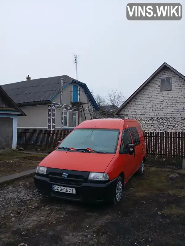 ZFA22000012368627 Fiat Scudo 1998 Мінівен 1.91 л. Фото 8