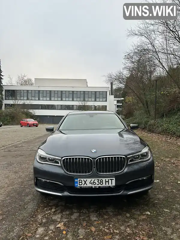 Седан BMW 7 Series 2016 2.99 л. Автомат обл. Хмельницька, Хмельницький - Фото 1/21