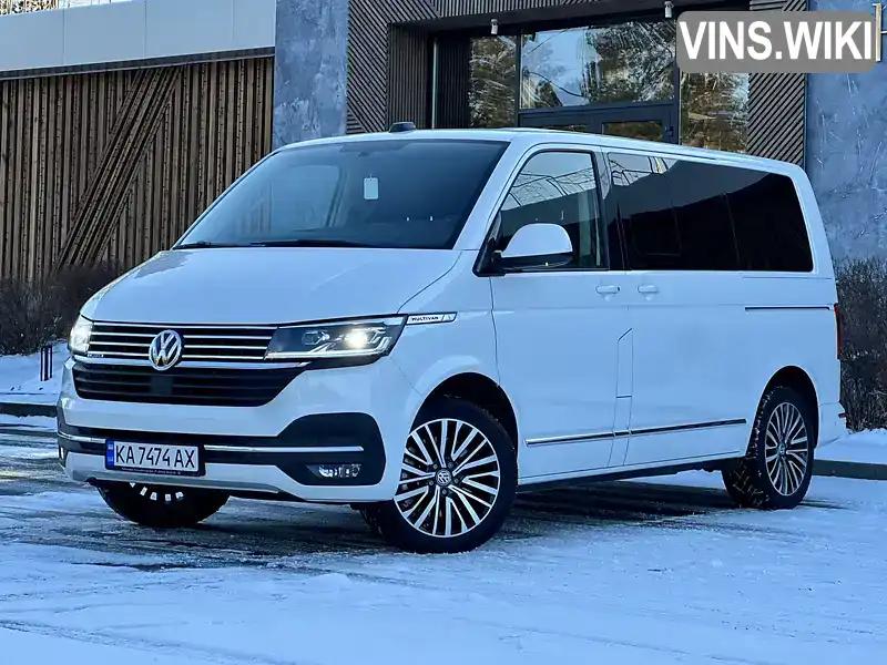 Мінівен Volkswagen Multivan 2021 1.97 л. Автомат обл. Дніпропетровська, Дніпро (Дніпропетровськ) - Фото 1/21