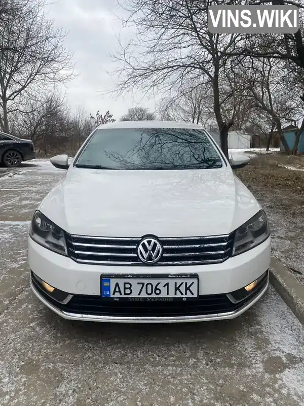 Седан Volkswagen Passat 2012 2 л. Робот обл. Вінницька, Гайсин - Фото 1/18