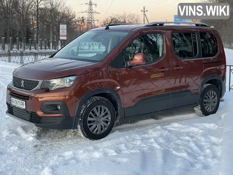 VR3ECYHZRKJ852865 Peugeot Rifter 2019 Минивэн 1.5 л. Фото 4