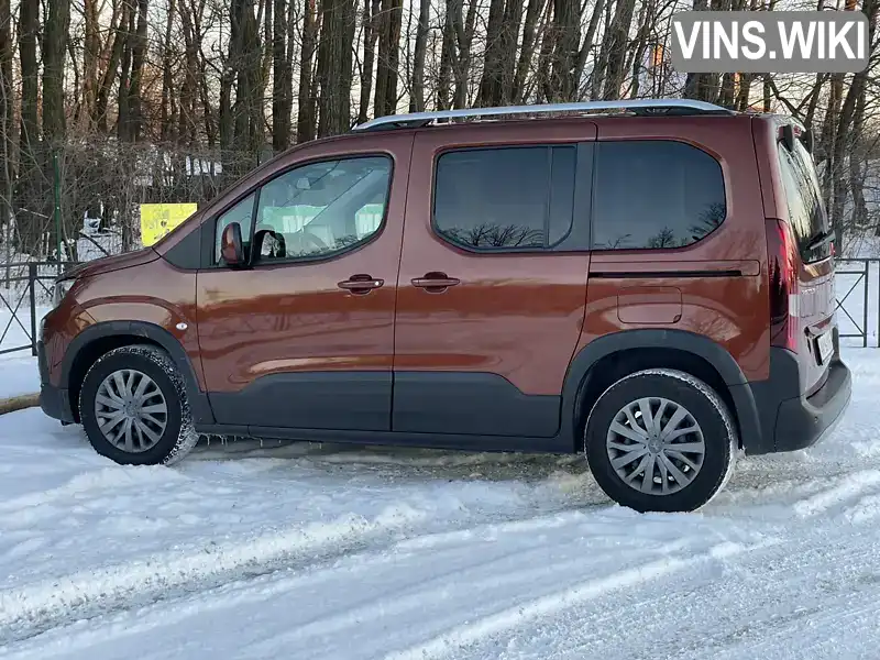 VR3ECYHZRKJ852865 Peugeot Rifter 2019 Мінівен 1.5 л. Фото 8