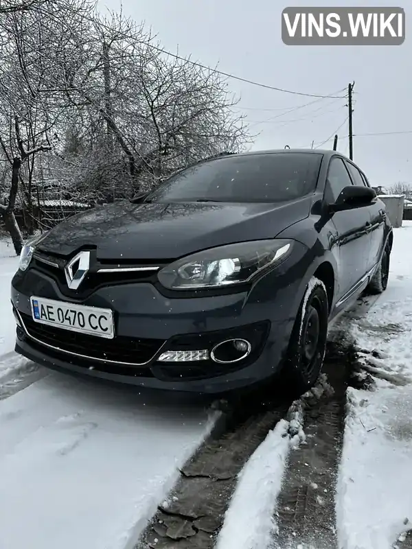 Хетчбек Renault Megane 2015 1.5 л. Автомат обл. Дніпропетровська, Апостолове - Фото 1/21