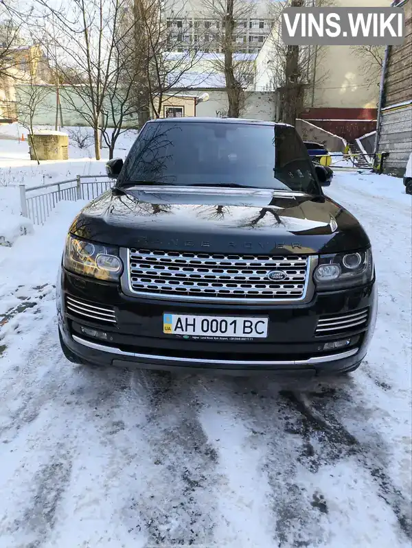 Позашляховик / Кросовер Land Rover Range Rover 2013 4.37 л. Автомат обл. Київська, Київ - Фото 1/21