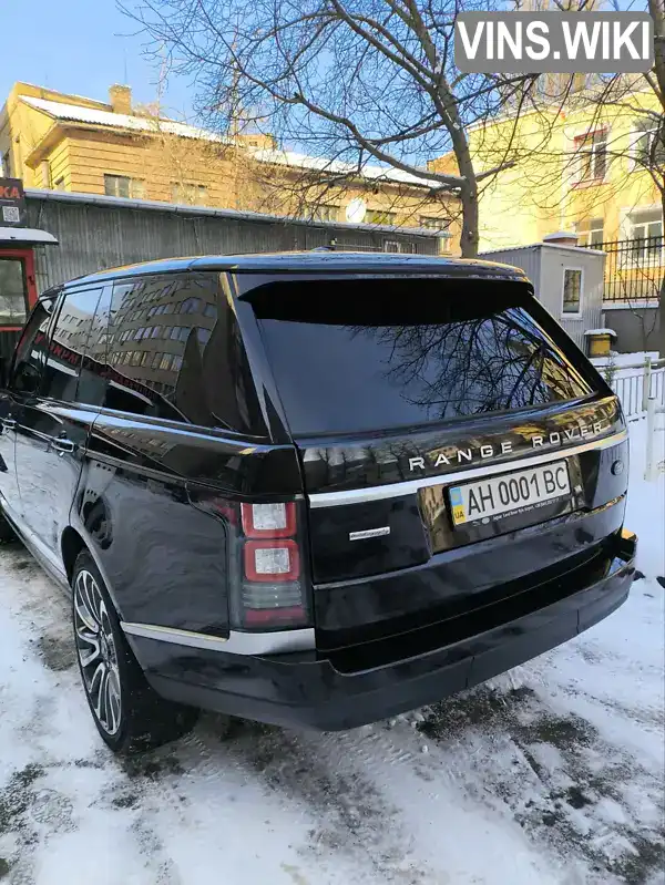 SALGA2JF8DA103024 Land Rover Range Rover 2013 Внедорожник / Кроссовер 4.37 л. Фото 2