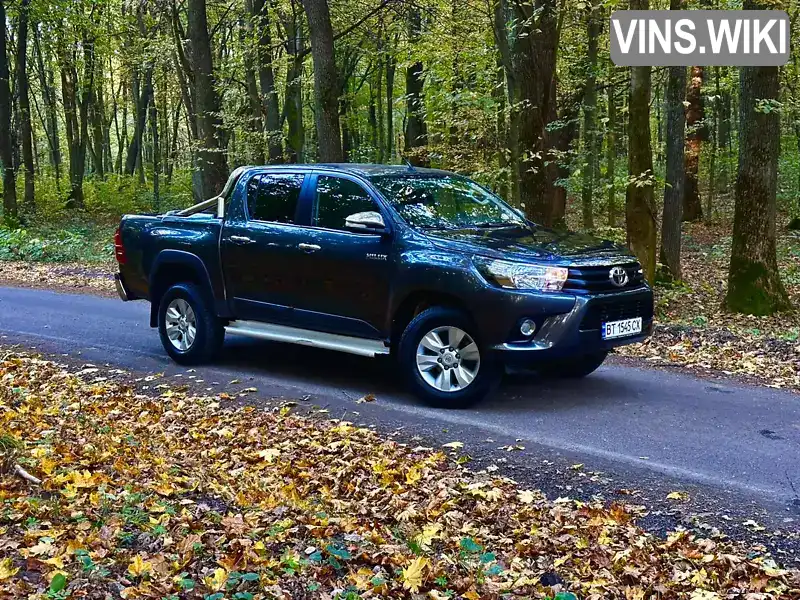 Пікап Toyota Hilux 2015 2.39 л. Ручна / Механіка обл. Волинська, Луцьк - Фото 1/21