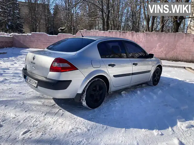 Седан Renault Megane 2006 1.6 л. Ручная / Механика обл. Днепропетровская, Каменское (Днепродзержинск) - Фото 1/21