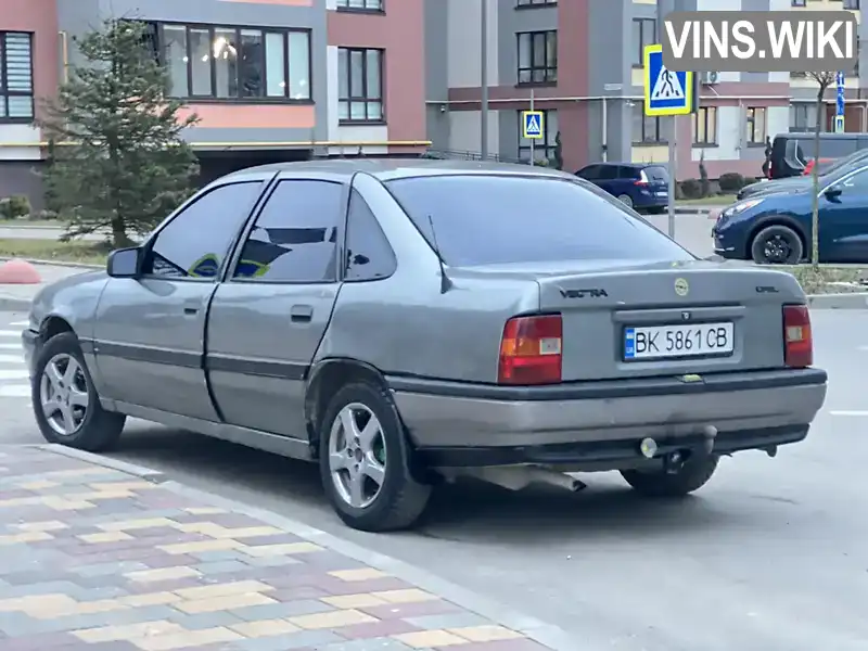 W0L000087L5311559 Opel Vectra 1990 Седан 2.02 л. Фото 6