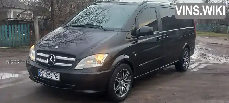 Мінівен Mercedes-Benz Vito 2012 2.99 л. Автомат обл. Миколаївська, Кривеозеро - Фото 1/13