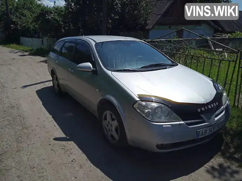 SJNTEAP12U0031974 Nissan Primera 2002 Універсал 2.2 л. Фото 1